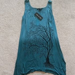 NWT Yak & Yeti Tunic Tie Dye Tree, Small